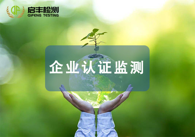 企业认证监测