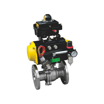 气动O型切断球阀